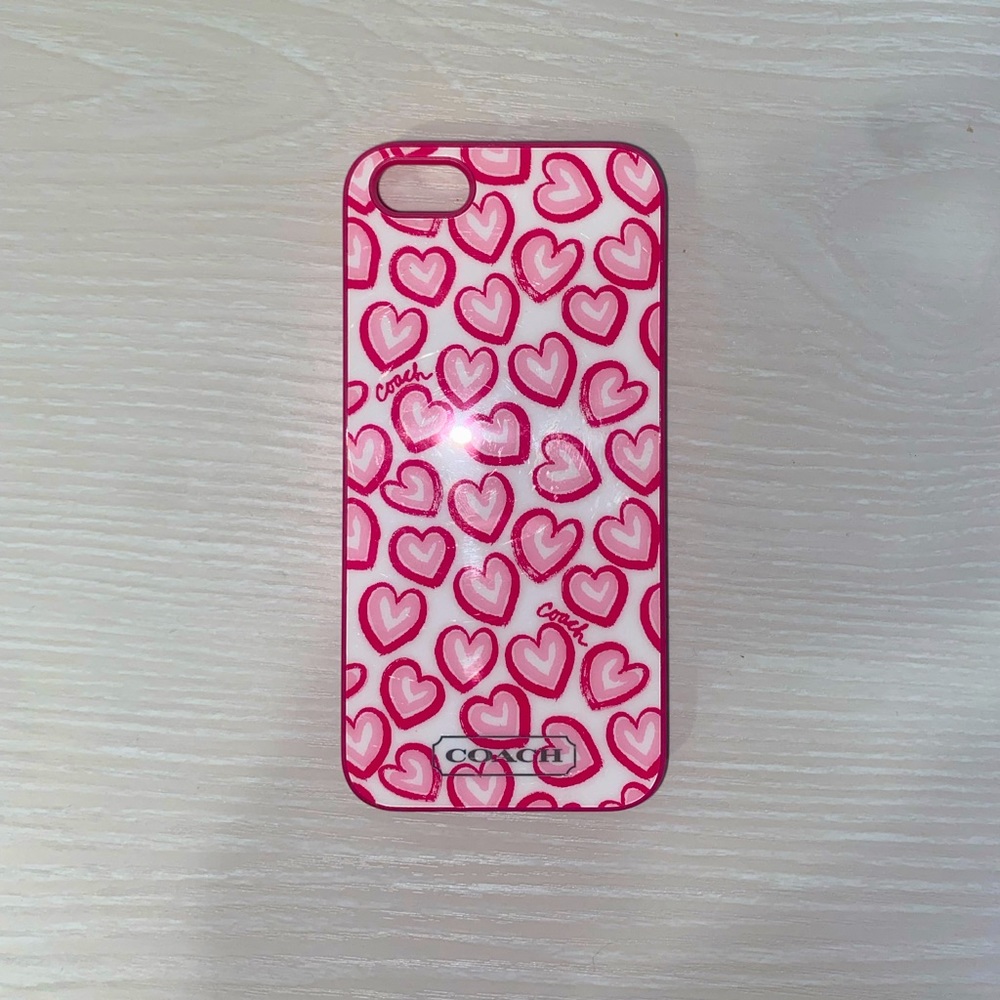 Coach iPhone 5, 5S, SE case
